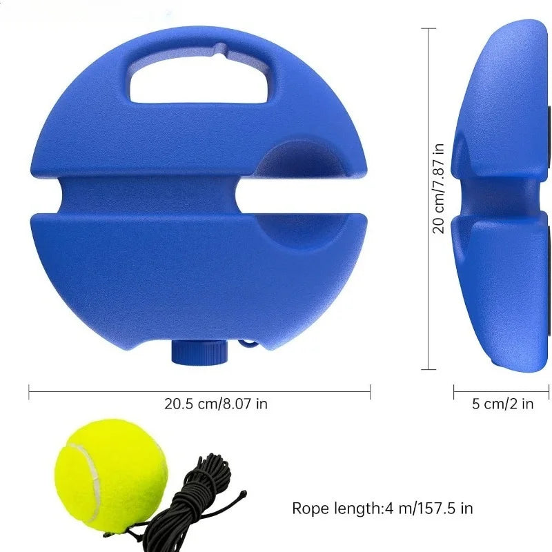 Padel & Tennis Rebound Training Aid — Heavy Duty Elastic Base for Indoor & Outdoor