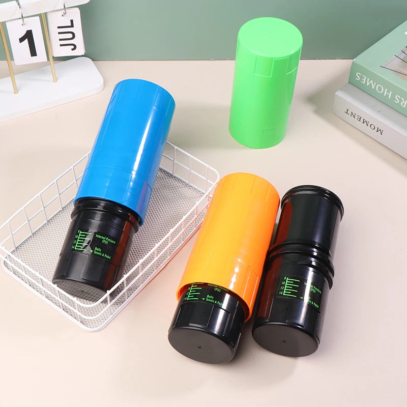 Padel & Tennis Ball Pressurizer Jar — Pressure Maintaining & Bounce Restoring Container